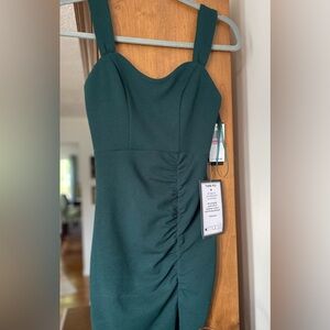 Macy's Dark Green Dress